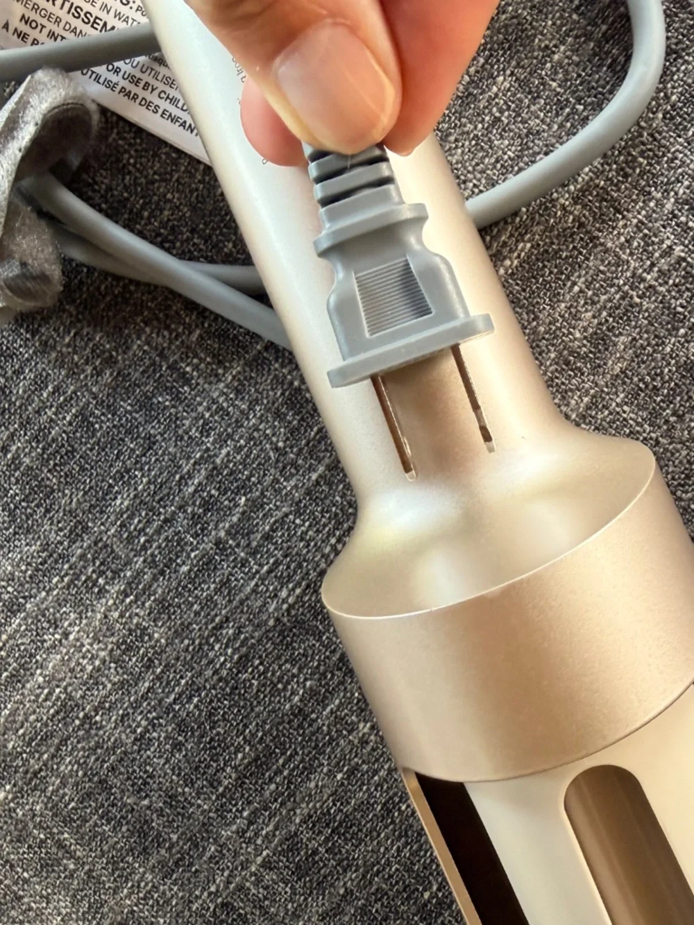 TYMO ROVY 1.25” Deep Hair Waver Curling Iron Elegant Gold